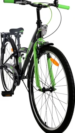 TPFSports Thombike Kinderfahrrad - Jungen - 26 Zoll - Rücktritt + Handbremse - 3 Gänge - Blau