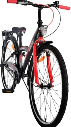 TPFSports Thombike Kinderfahrrad - Jungen - 26 Zoll - Rücktritt + Handbremse - 3 Gänge - Blau