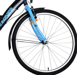 TPFSports Thombike Kinderfahrrad - Jungen - 26 Zoll - Rücktritt + Handbremse - 3 Gänge - Blau