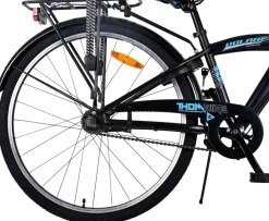TPFSports Thombike Kinderfahrrad - Jungen - 26 Zoll - Rücktritt + Handbremse - 3 Gänge - Blau