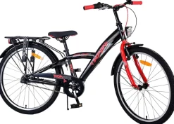 TPFSports Thombike Kinderfahrrad - Jungen - 24 Zoll - Rücktritt + Handbremse - 3 Gänge - Grün