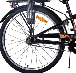 TPFSports Thombike Kinderfahrrad - Jungen - 24 Zoll - Rücktritt + Handbremse - 3 Gänge - Grün