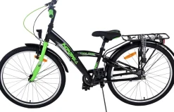 TPFSports Thombike Kinderfahrrad - Jungen - 24 Zoll - Rücktritt + Handbremse - 3 Gänge - Grün