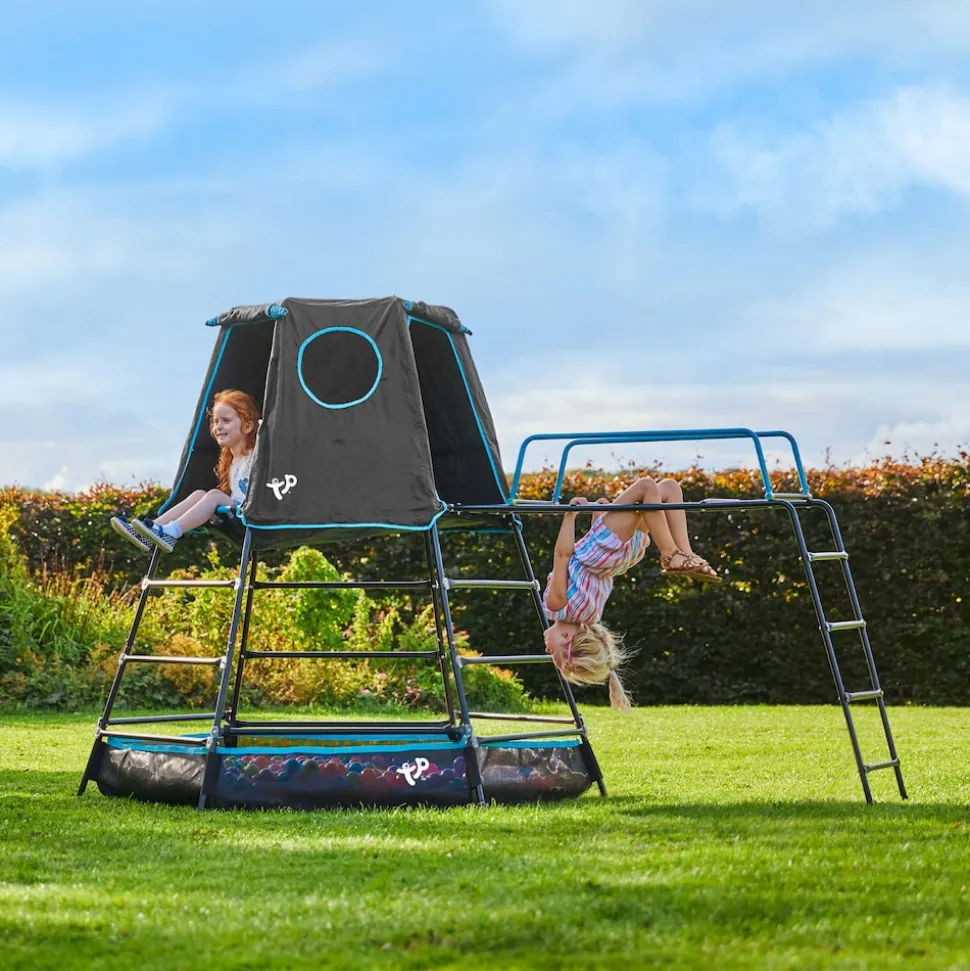TP Toys Klettergerüst Spielturm Explorer schwarz