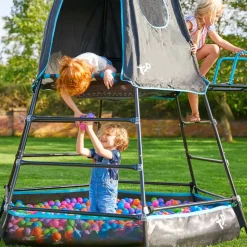 TP Toys Klettergerüst Spielturm Explorer schwarz