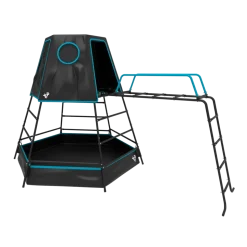 TP Toys Klettergerüst Spielturm Explorer schwarz