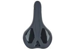 Trekking-Sattel, mit Memory Foam, mit Fixierungsskala, Farbe: schwarz