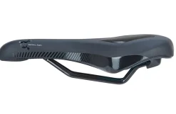 Trekking-Sattel, mit Memory Foam, mit Fixierungsskala, Farbe: schwarz