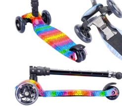 Tretroller / Big 3 Wheel Scooter, Crystal Rubix