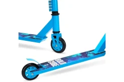 Tretroller / Stunt-Scooter, cyan