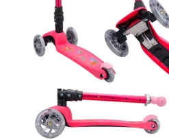 Tretroller / 3 Wheel Scooter Teeny FOLD, pink