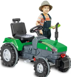Trettraktor Power Drag grün
