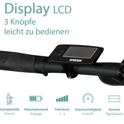Tretwerk Akimbo Plus E Bike 20 Zoll Klapprad Elektrofahrrad 360Wh 155 - 190 cm Pedelec Klappfahrrad 8 Gang