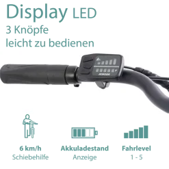 Tretwerk Mystic E Bike 28 Zoll Pedelec 170 - 190 cm Herrenrad Trekking Elektrofahrrad mit Nabenschaltung City E Fahrrad