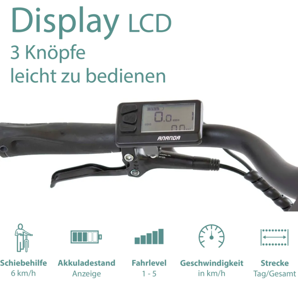 Tretwerk Sonic Pedelec 28 Zoll E Bike Trekkingrad 160 - 180 cm Elektrofahrrad Trekking 8 Gänge Damen Herren Fahrrad