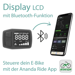 Tretwerk Sophia E Bike Damen Herren 28 Zoll Pedelec 3 Gang Elektrofahrrad mit 536 Wh Elektro Damenfahrrad Citybike mit Bluetooth und App