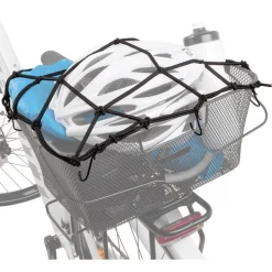 Ventura Universal Gepäcknetz Fahrrad Korb Fahrradgepäcknetz Sicherung Fahrradkorb