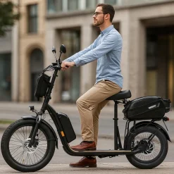 VIRON E-Scooter - XI-1500-EEC - schwarz, 15Ah
