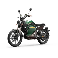 Vmoto / Super Soco TC 72V, Elektro Moped, 45 km/h, All Terrain, CBS Bremssystem, servicearm - grün