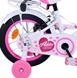 Volare Ashley 14 Zoll Kinderfahrrad Mädchen Jungen 3,5 - 5 Jahre Größe 98 - 110 cm Fahrrad Kinder