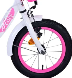 Volare Ashley 14 Zoll Kinderfahrrad Mädchen Jungen 3,5 - 5 Jahre Größe 98 - 110 cm Fahrrad Kinder