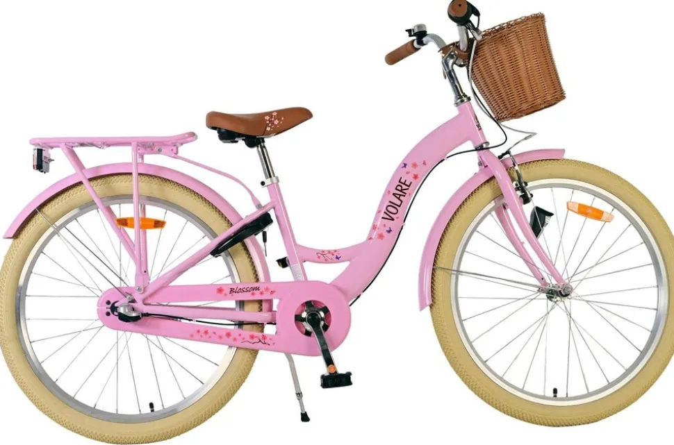 VOLARE Jugendfahrrad Blossom 3- Gang 24 Zoll, rosa
