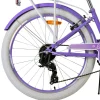 VOLARE Jugendfahrrad Lovely 24 Zoll, lila