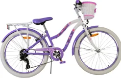 VOLARE Jugendfahrrad Lovely 24 Zoll, lila