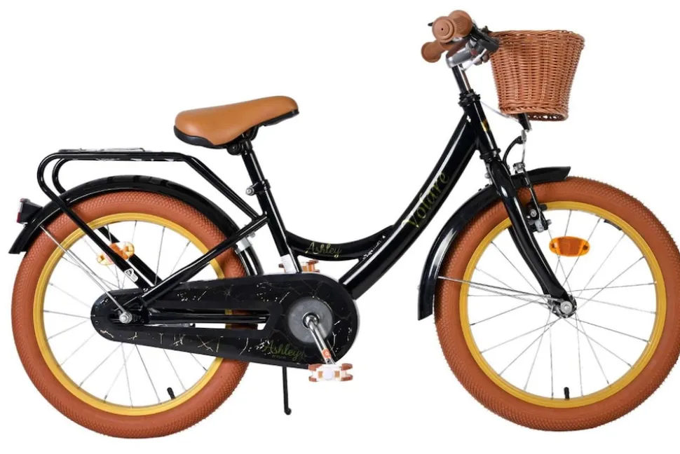VOLARE Kinderfahrrad Ashley 18 Zoll, schwarz