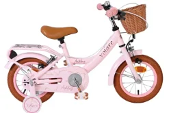 VOLARE Kinderfahrrad Ashley 12 Zoll ohne Rücktrittbremse, rosa