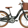VOLARE Kinderfahrrad Ashley 3- Gang 24 Zoll, Schwarz