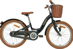 VOLARE Kinderfahrrad Ashley 3- Gang 24 Zoll, Schwarz