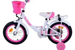VOLARE Kinderfahrrad Ashley 14 Zoll, weiß