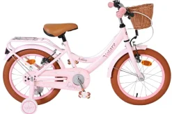 VOLARE Kinderfahrrad Ashley 16 Zoll ohne Rücktrittbremse, rosa