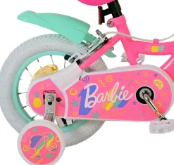 VOLARE Kinderfahrrad Barbie, 12 Zoll, ohne Rücktrittbremse