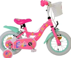 VOLARE Kinderfahrrad Barbie, 12 Zoll, ohne Rücktrittbremse