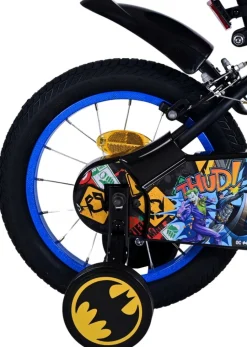 VOLARE Kinderfahrrad Batman 14 Zoll, ohne Rücktrittbremse
