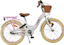 VOLARE Kinderfahrrad Blossom 3- Gang 20 Zoll, weiß