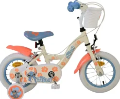 VOLARE Kinderfahrrad Disney Stitch, 12 Zoll, ohne Rücktrittbremse
