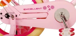 VOLARE Kinderfahrrad Excellent, 14 Zoll, rosa