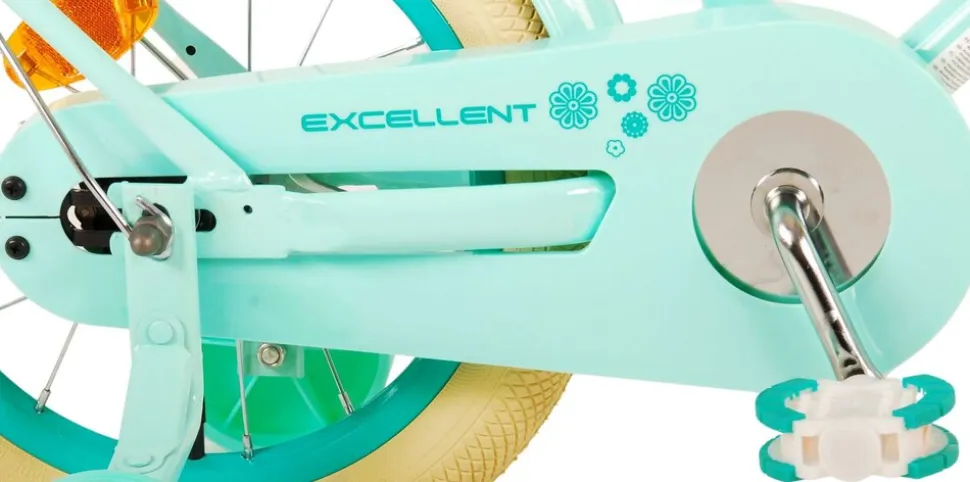 VOLARE Kinderfahrrad Excellent, 14 Zoll, grün