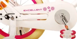 VOLARE Kinderfahrrad Excellent, 14 Zoll, weiß