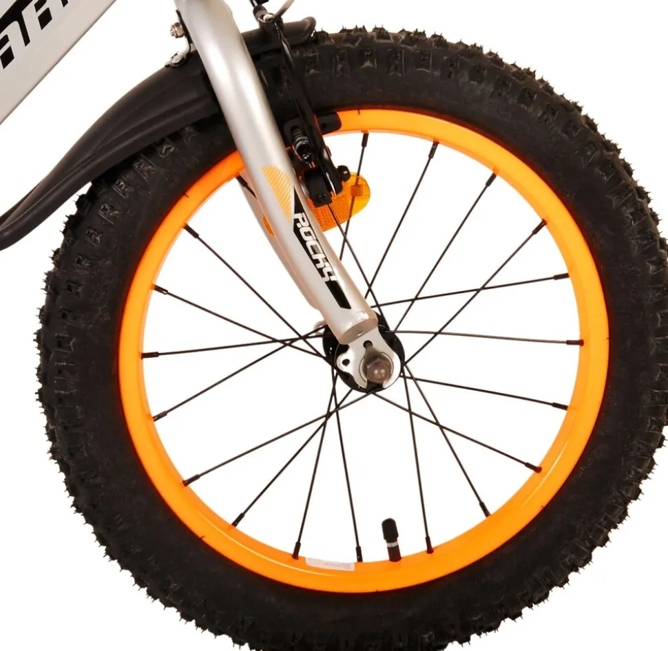 VOLARE Kinderfahrrad Rocky 16 Zoll, grau