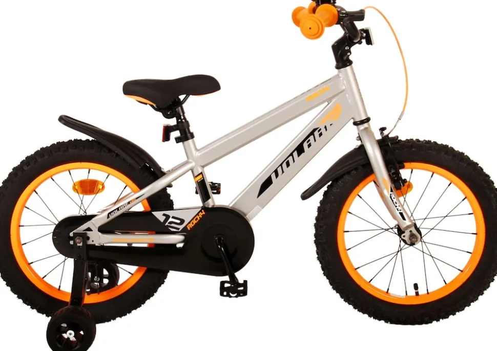 VOLARE Kinderfahrrad Rocky 16 Zoll, grau