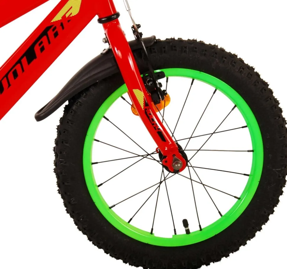 VOLARE Kinderfahrrad Rocky 16 Zoll, rot