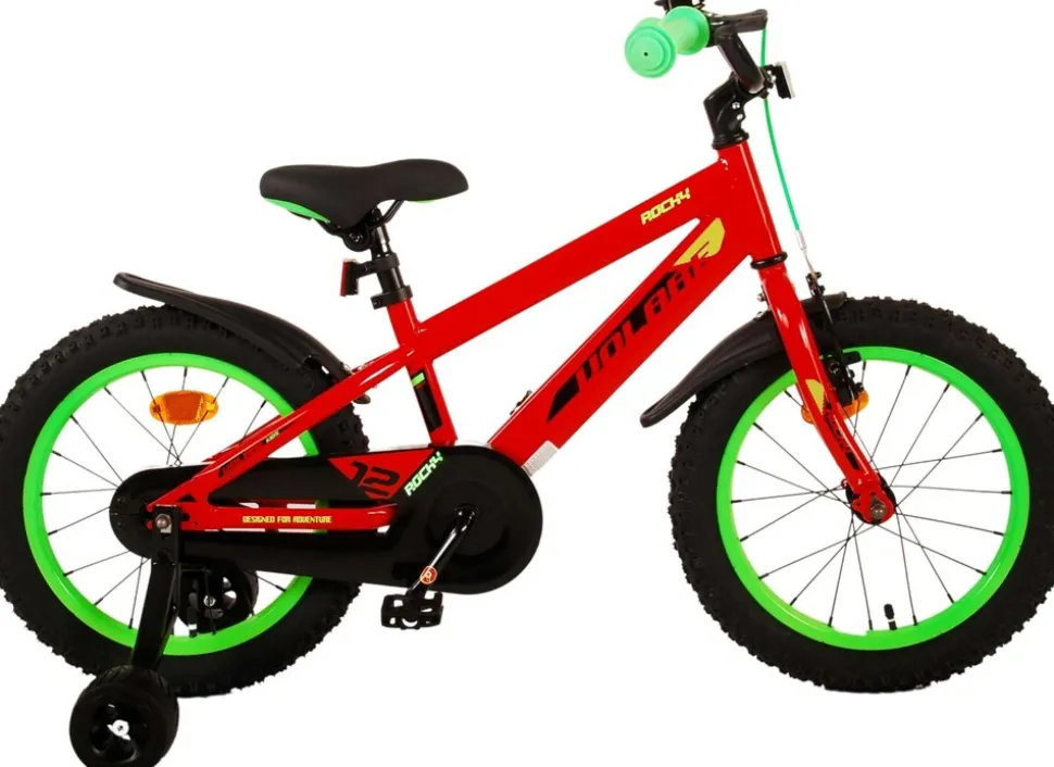 VOLARE Kinderfahrrad Rocky 16 Zoll, rot