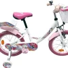 VOLARE Kinderfahrrad Unicorn 16 Zoll, weiß