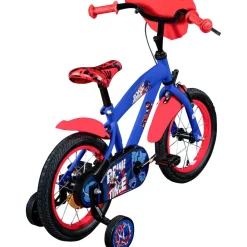 Volare Sonic Kinderfahrrad 14 Zoll Jungen Mädchen 100 - 115 cm Fahrrad ab ca. 3,5 Jahre mit Stützräder und Rücktrittbremse