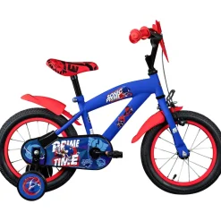 Volare Sonic Kinderfahrrad 14 Zoll Jungen Mädchen 100 - 115 cm Fahrrad ab ca. 3,5 Jahre mit Stützräder und Rücktrittbremse