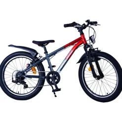 Volare XC Race Kinderfahrrad 20 Zoll für Mädchen Jungen 120 - 135 cm Fahrrad 7 Gang ab 6 Jahre Kinderrad mit V-Brakes Kinder Fahrrad